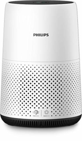 Philips AC0820/10 Luftreiniger Kompakt (für Allergiker, bis zu 49M², Cadr 190M³/H, Aerasense Sensor) weiß - 1